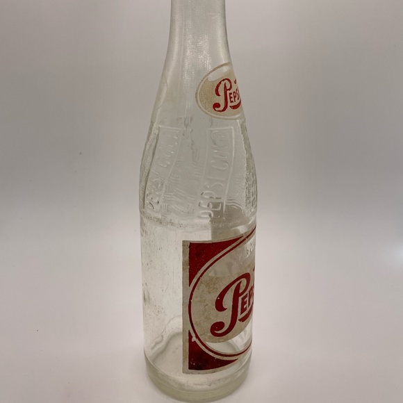 Antique Pepsi glass bottle washed ashore in one piece (no cap) - Picture 2 of 5